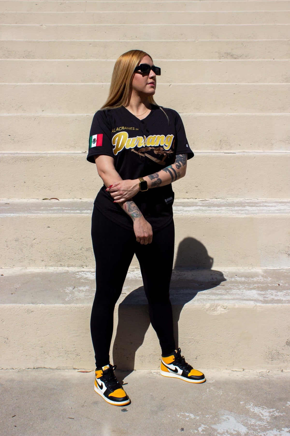 (BLACK) LOS Alacranes De Durango Jersey - BeisbolMXShop