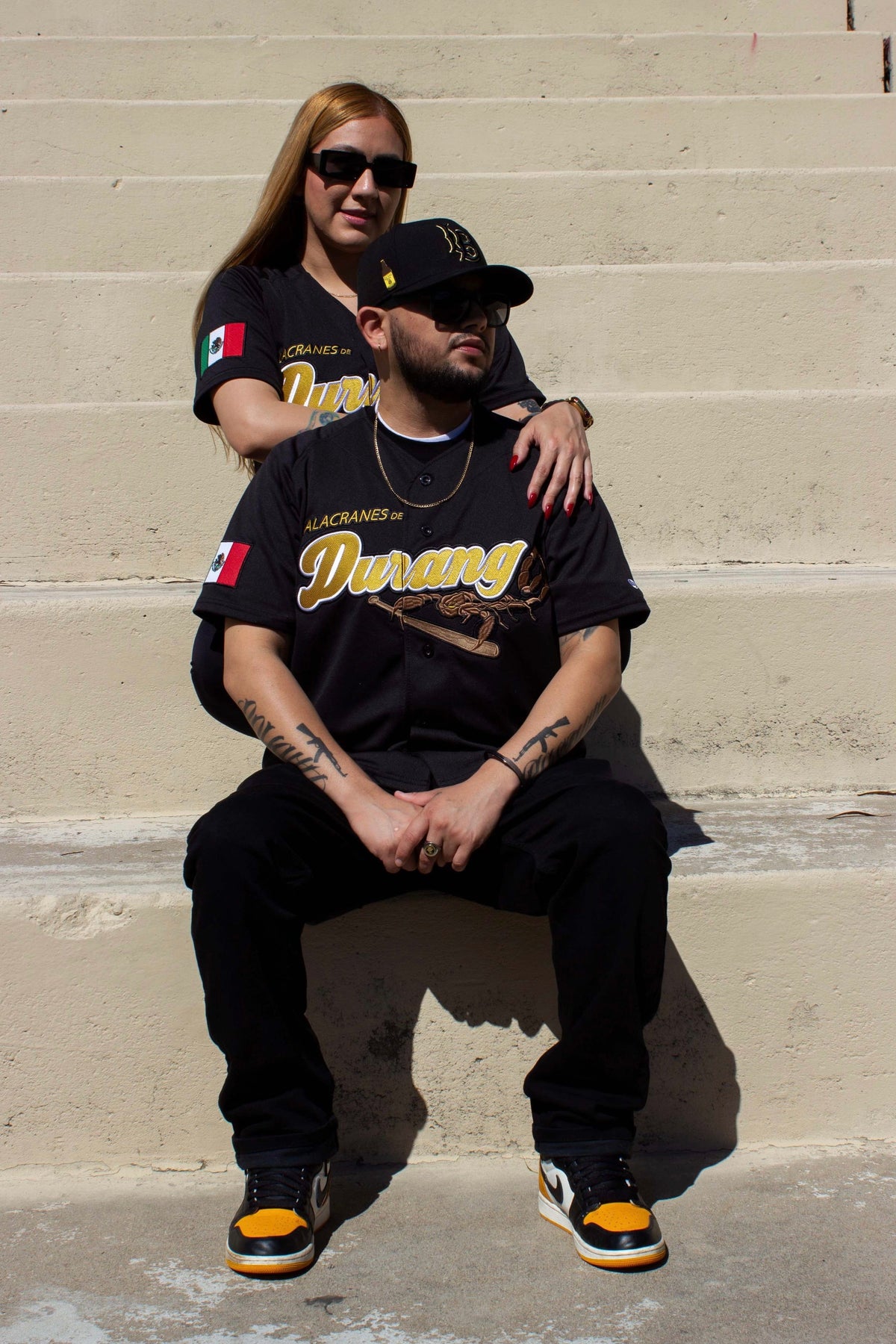 (BLACK) LOS Alacranes De Durango Jersey - BeisbolMXShop