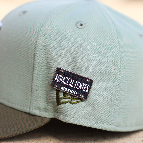 Black Mexico License Plate BMX Pins - BeisbolMXShop