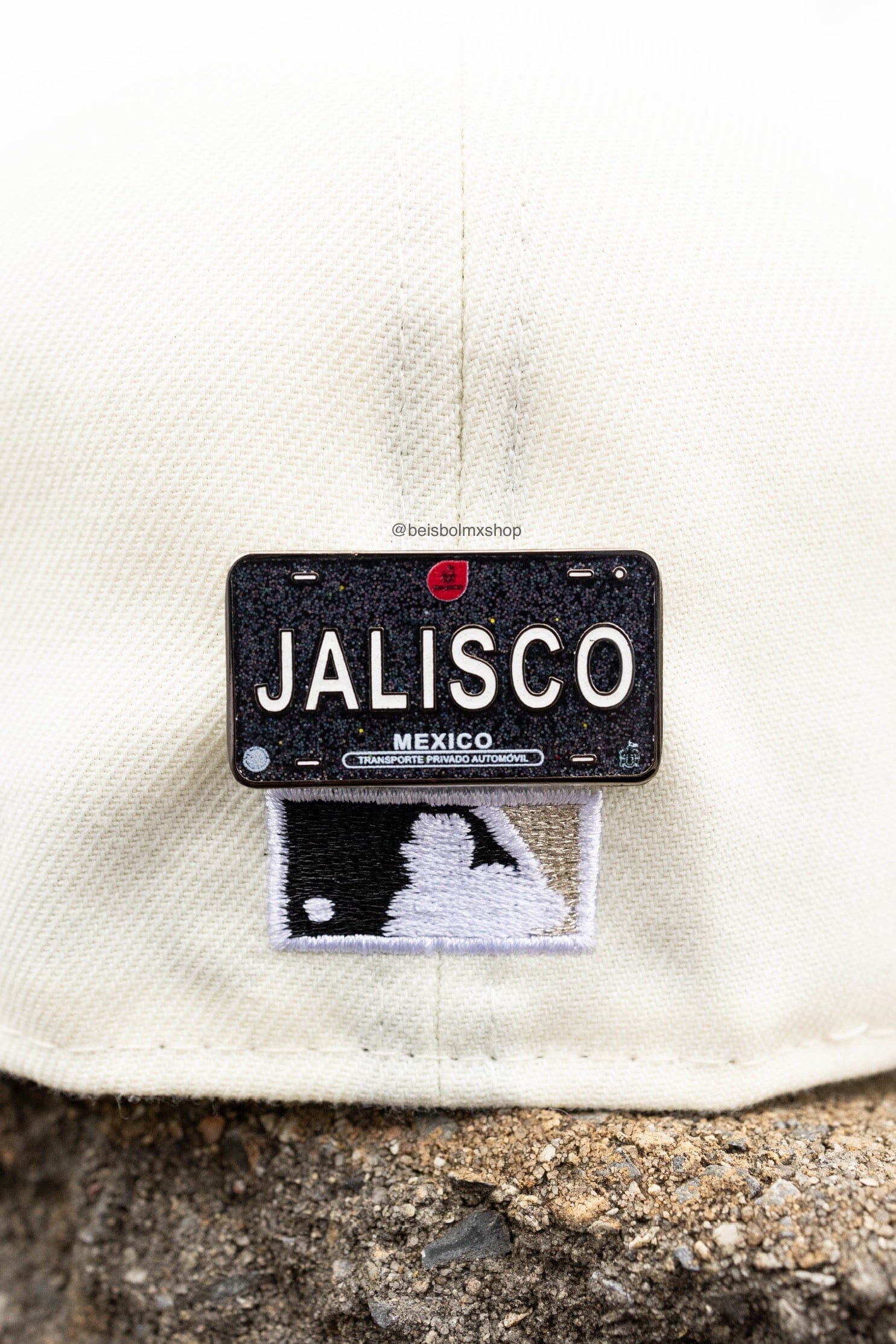 Black Mexico License Plate BMX Pins - BeisbolMXShop