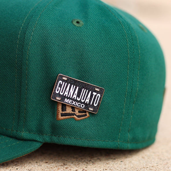 Black Mexico License Plate BMX Pins - BeisbolMXShop