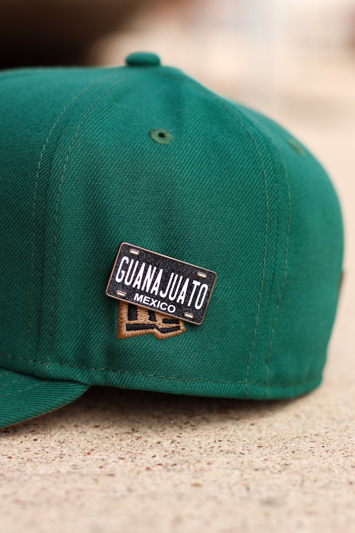 Black Mexico License Plate BMX Pins - BeisbolMXShop