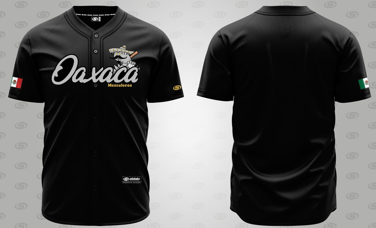 (BLACK) MEZCALEROS DE OAXACA Jersey - BeisbolMXShop