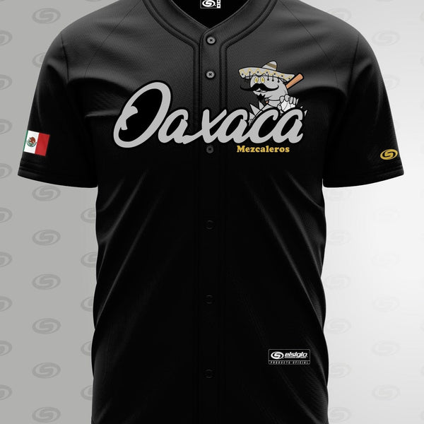 (BLACK) MEZCALEROS DE OAXACA Jersey - BeisbolMXShop