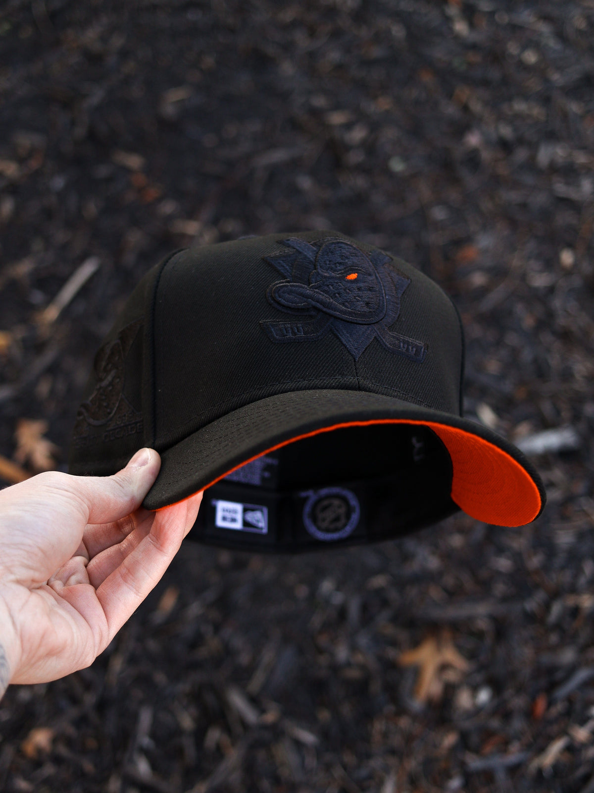 Black mighty ducks hat - BeisbolMXShop