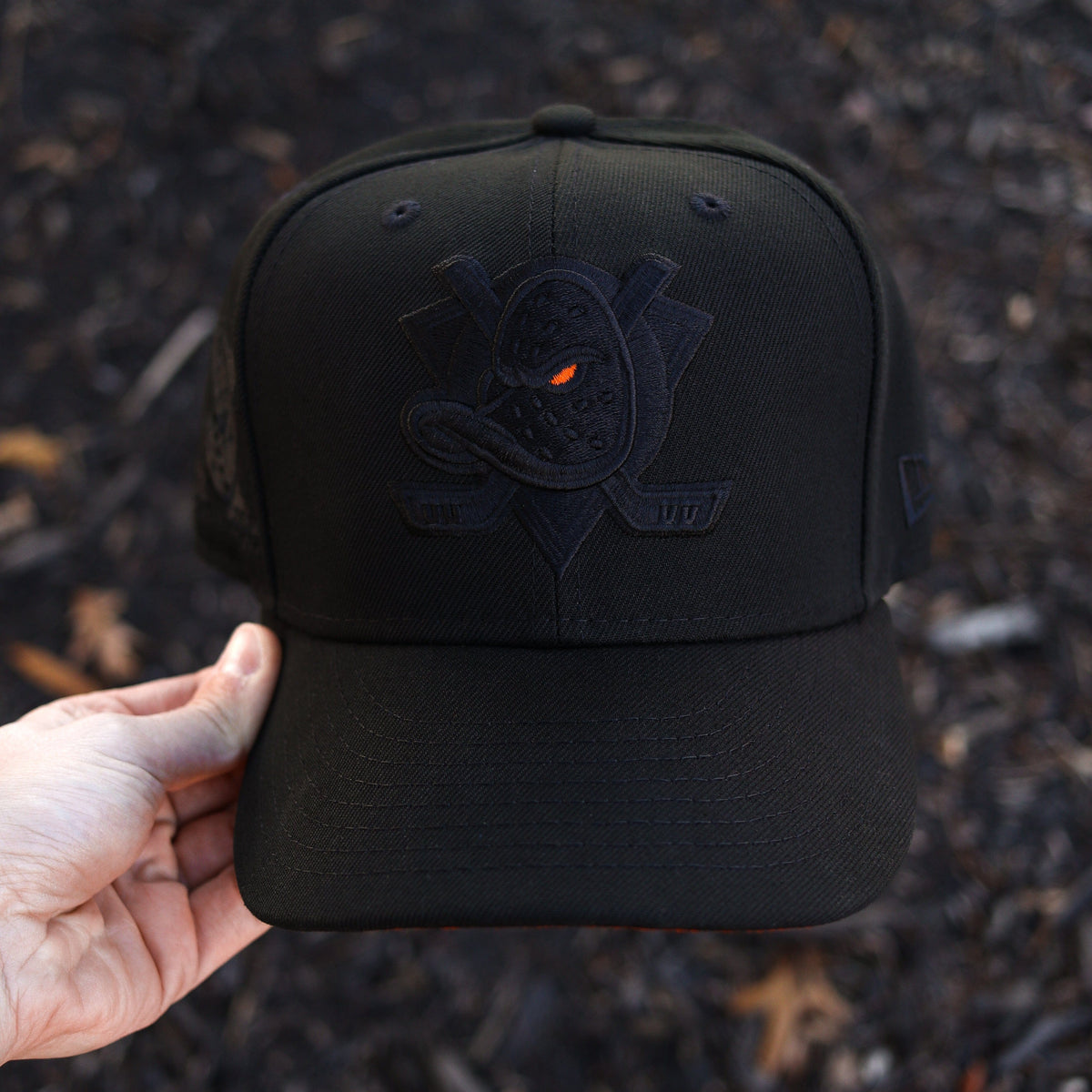 Black mighty ducks hat - BeisbolMXShop