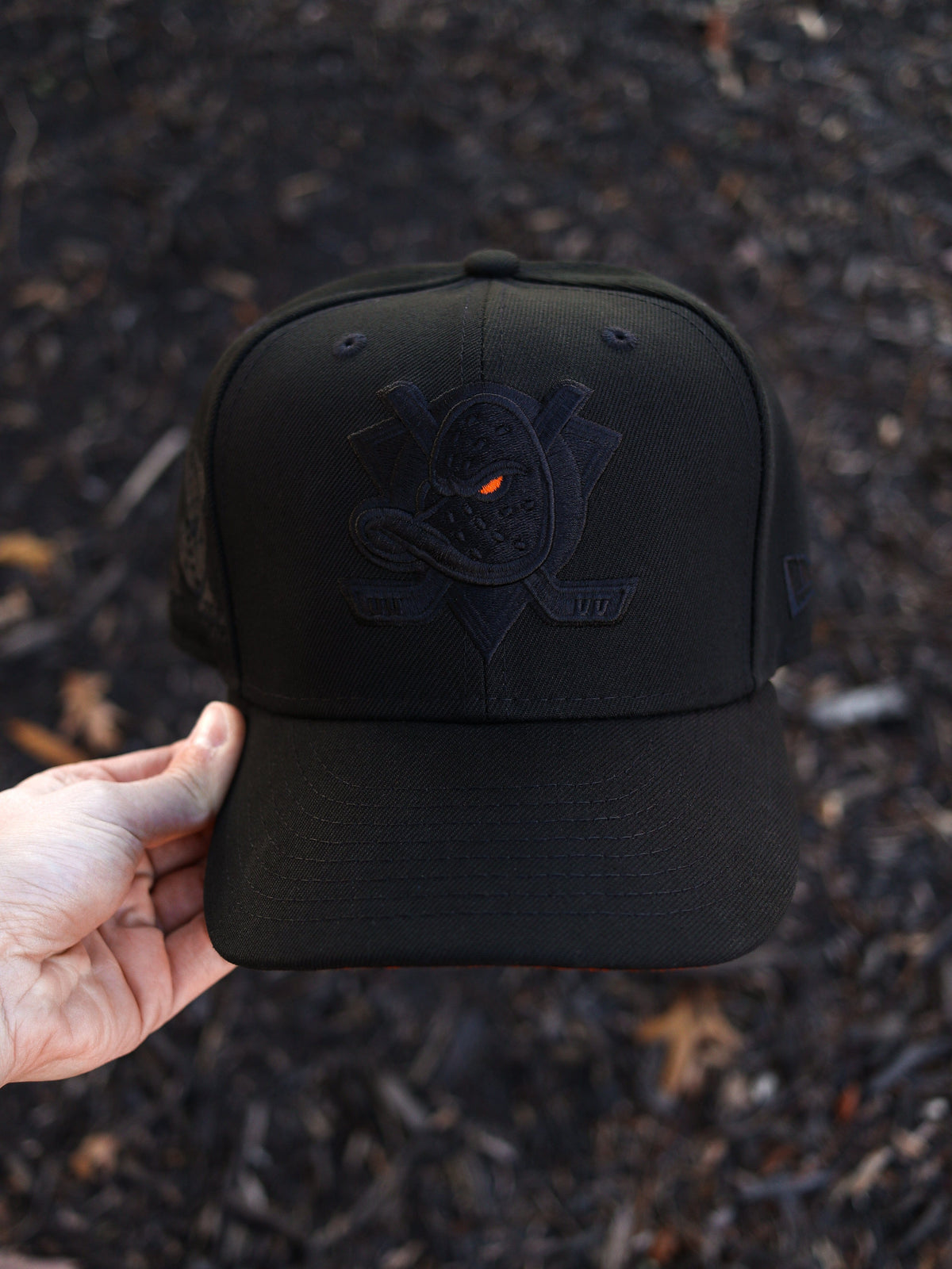 Black mighty ducks hat - BeisbolMXShop