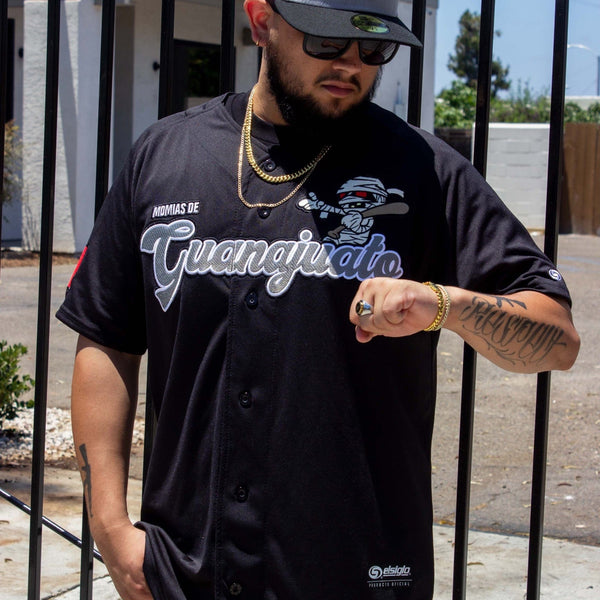 Black Momias de ((GUANAJUATO)) Jersey - BeisbolMXShop