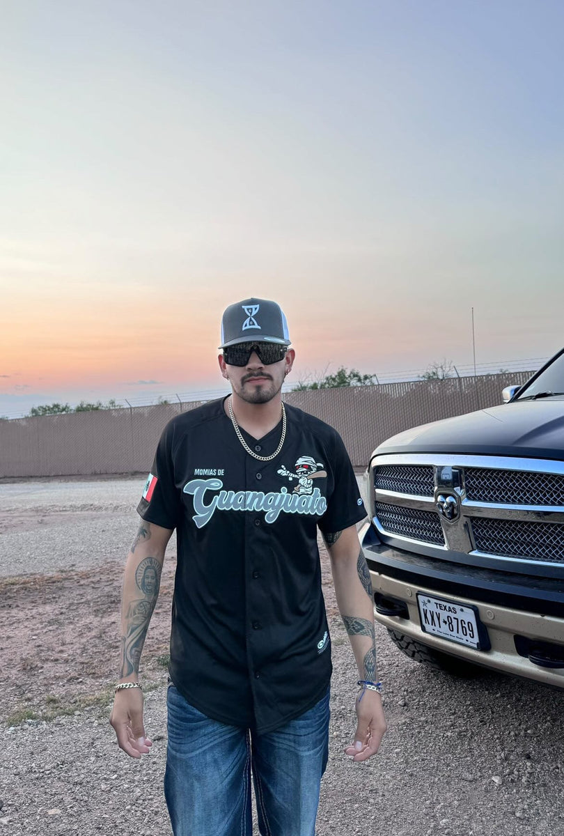 Black Momias de ((GUANAJUATO)) Jersey - BeisbolMXShop