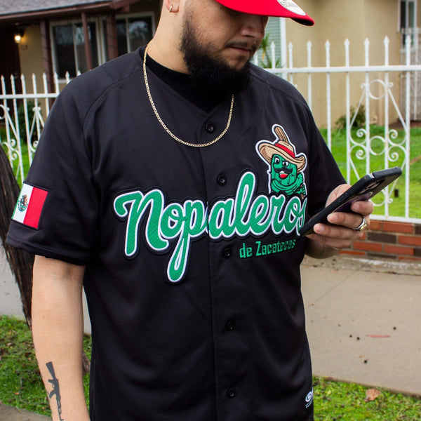 Black ((NOPALEROS)) DE ZACATECAS Jersey - BeisbolMXShop