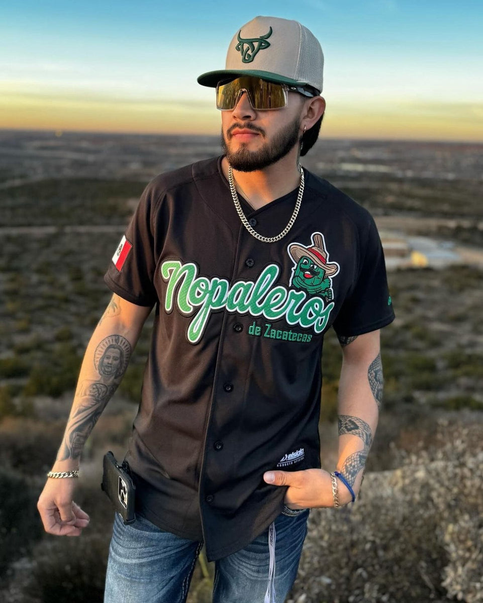 Black ((NOPALEROS)) DE ZACATECAS Jersey - BeisbolMXShop