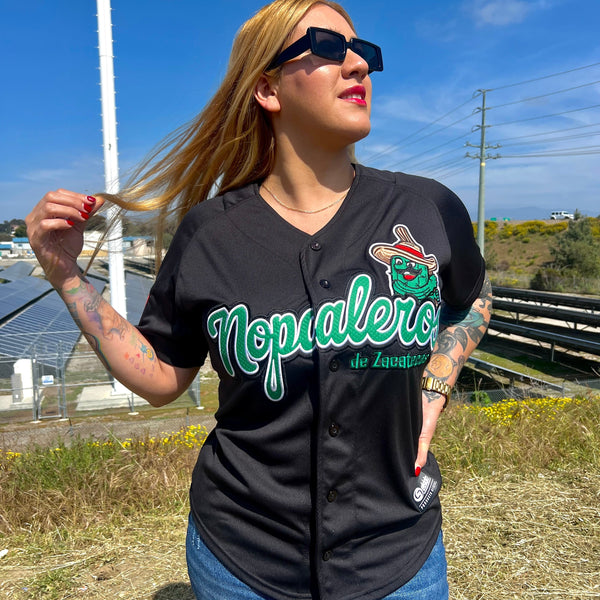 Black ((NOPALEROS)) DE ZACATECAS Jersey - BeisbolMXShop