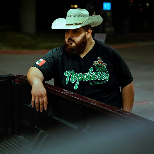 Black ((NOPALEROS)) DE ZACATECAS Jersey - BeisbolMXShop