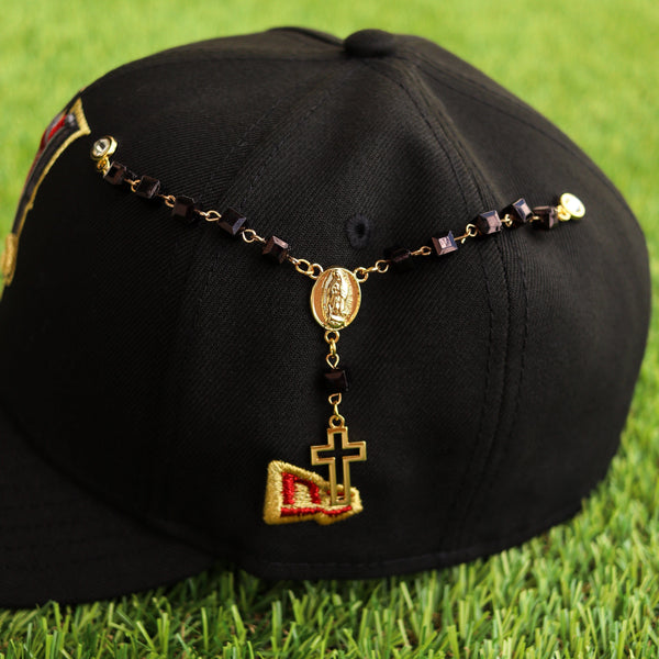 Black rosary pin - BeisbolMXShop