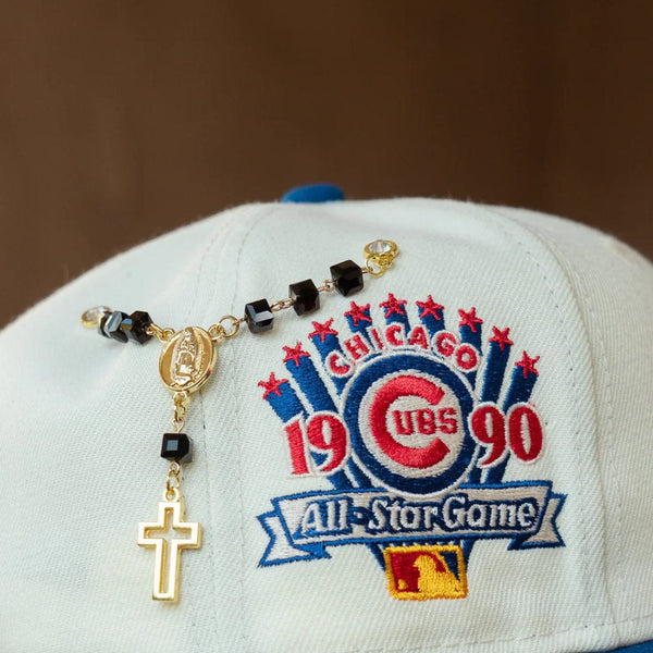 Black rosary pin - BeisbolMXShop