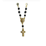 Black rosary pin - BeisbolMXShop