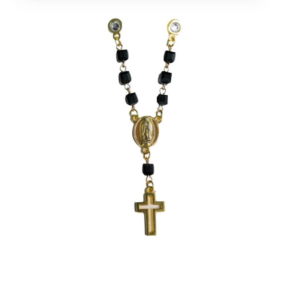 Black rosary pin - BeisbolMXShop