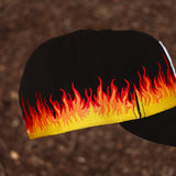 Black STL flames - BeisbolMXShop