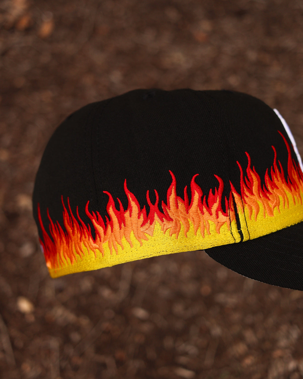 Black STL flames - BeisbolMXShop