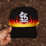 Black STL flames - BeisbolMXShop