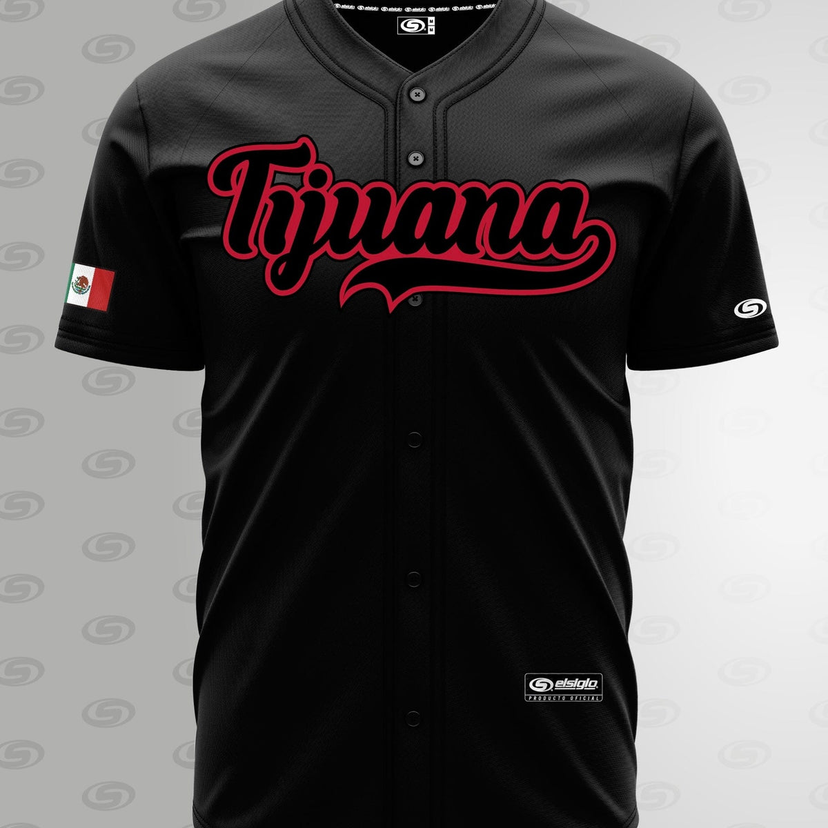Black TIJUANA Jersey - BeisbolMXShop
