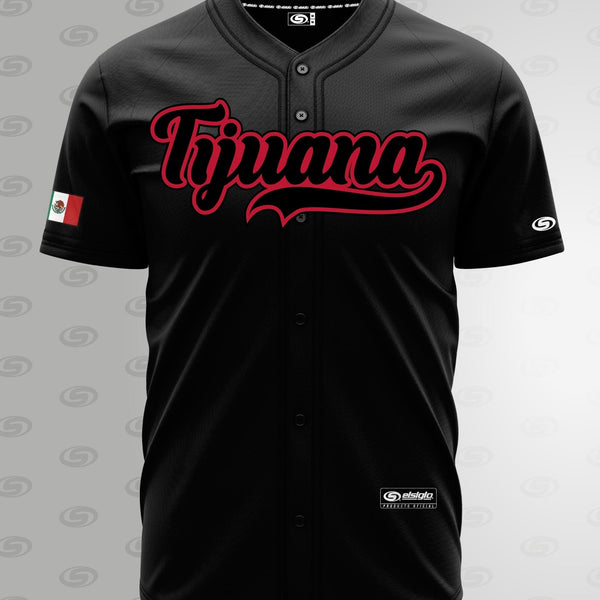 Black TIJUANA Jersey - BeisbolMXShop
