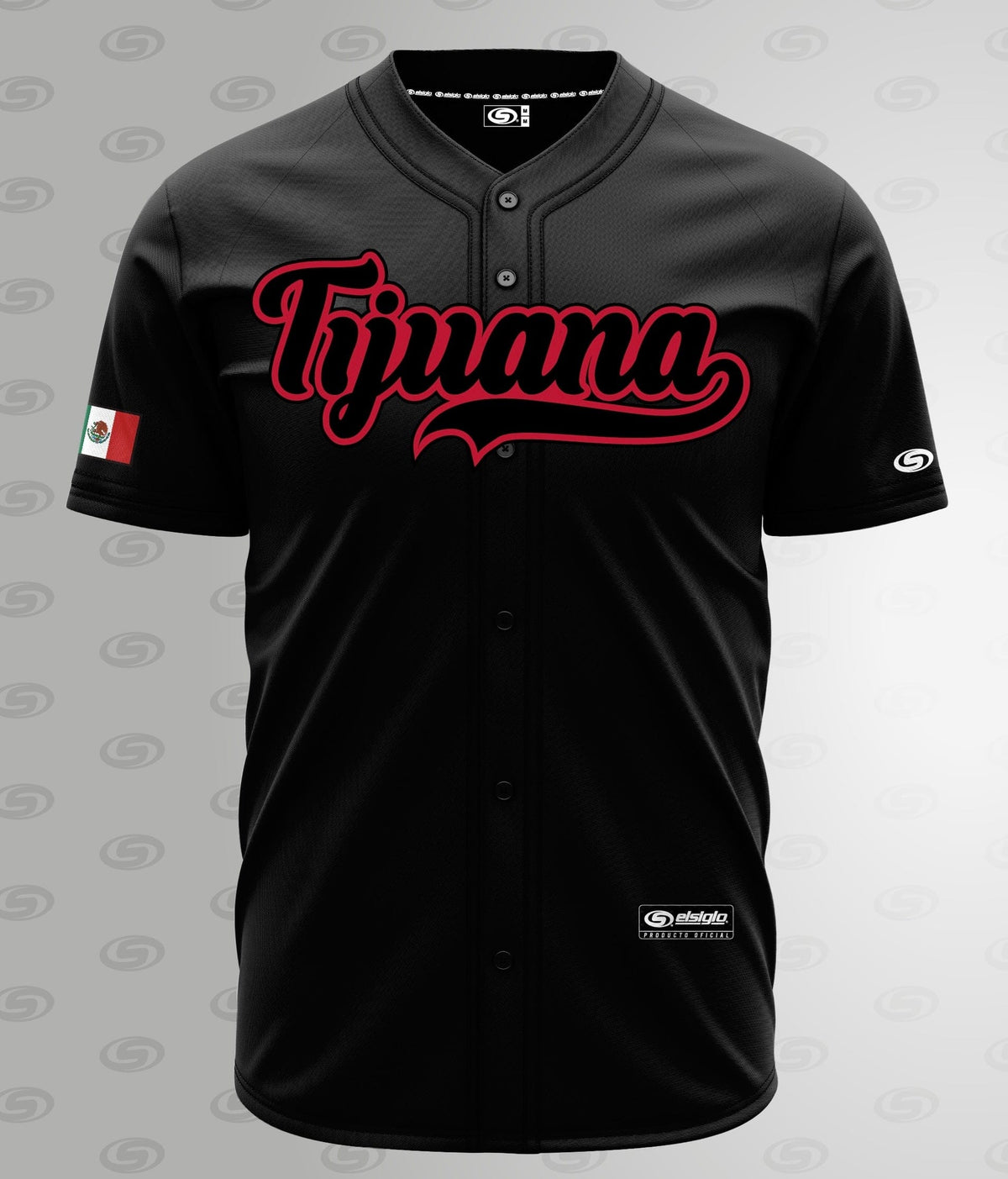 Black TIJUANA Jersey - BeisbolMXShop