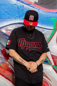 Black TIJUANA Jersey - BeisbolMXShop