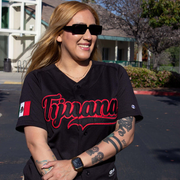 Black TIJUANA Jersey - BeisbolMXShop