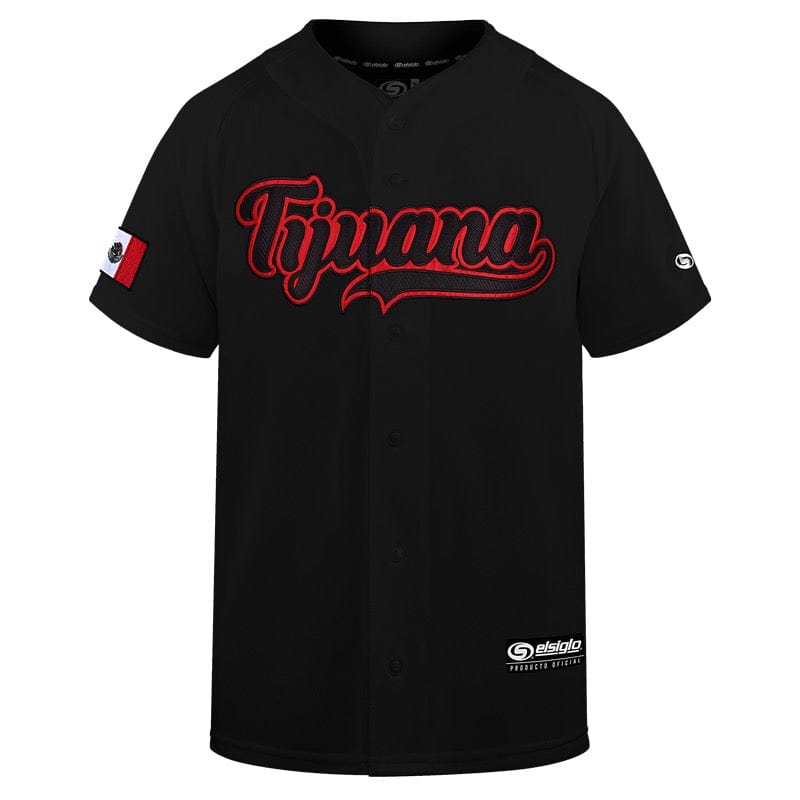 Black TIJUANA Jersey - BeisbolMXShop