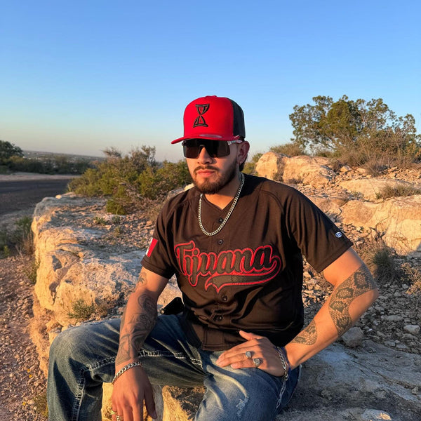 Black TIJUANA Jersey - BeisbolMXShop