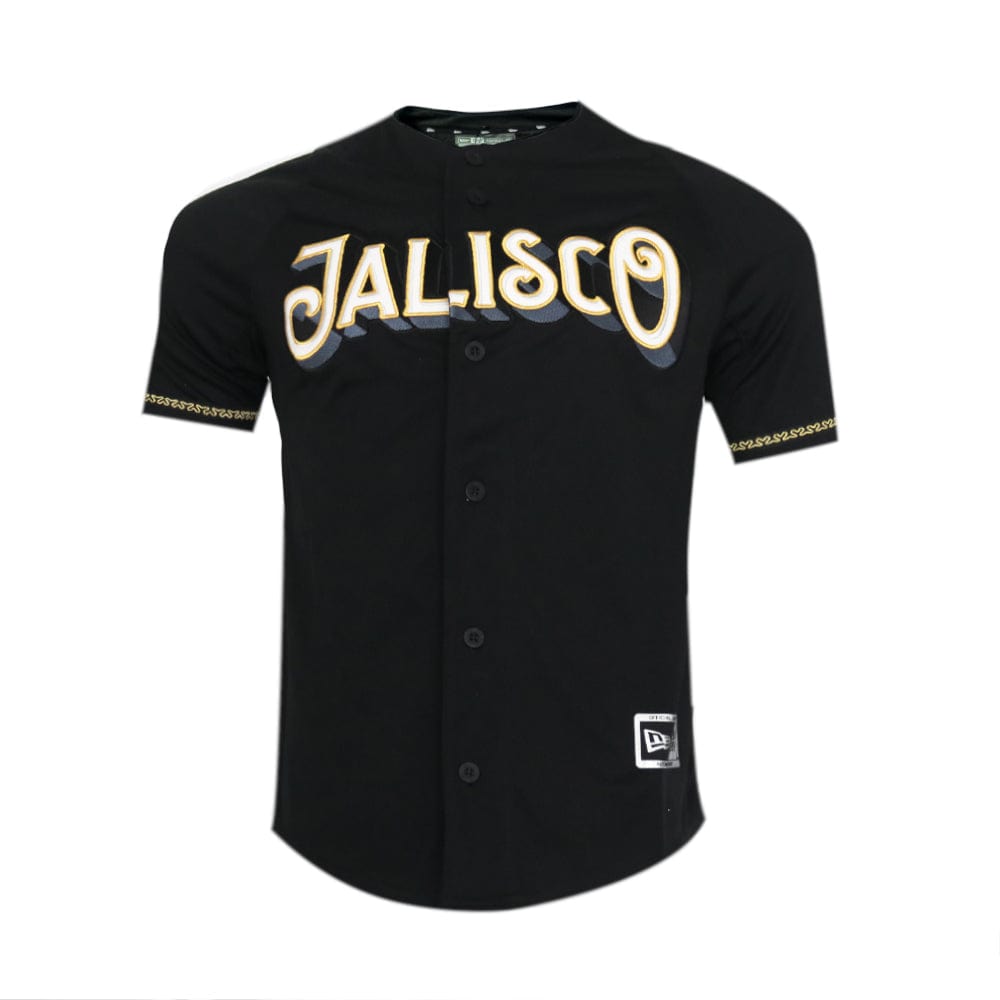(Black/gold) charros de Jalisco - BeisbolMXShop