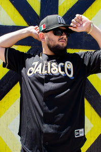 (Black/gold) charros de Jalisco - BeisbolMXShop
