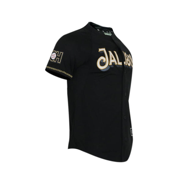 (Black/gold) charros de Jalisco - BeisbolMXShop