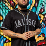 (Black/Grey) Charros De Jalisco - BeisbolMXShop