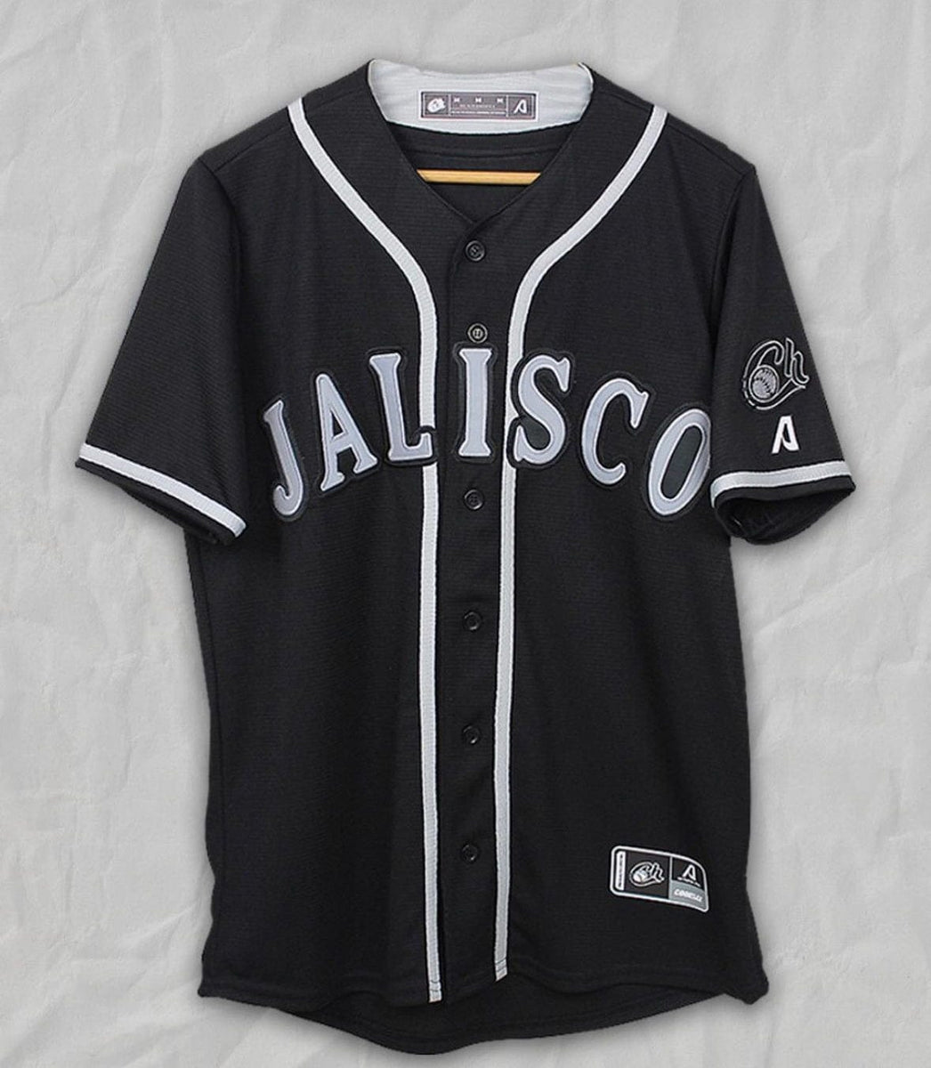 (Black/Grey) Charros De Jalisco - BeisbolMXShop