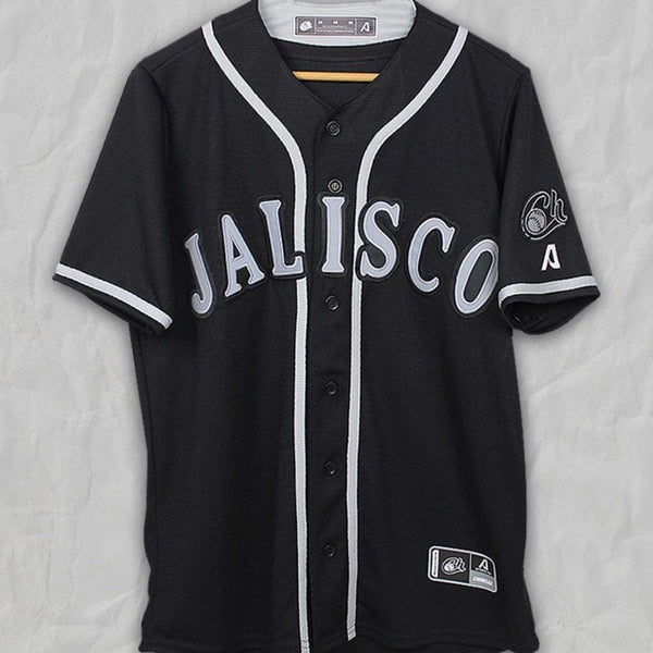 (Black/Grey) Charros De Jalisco - BeisbolMXShop