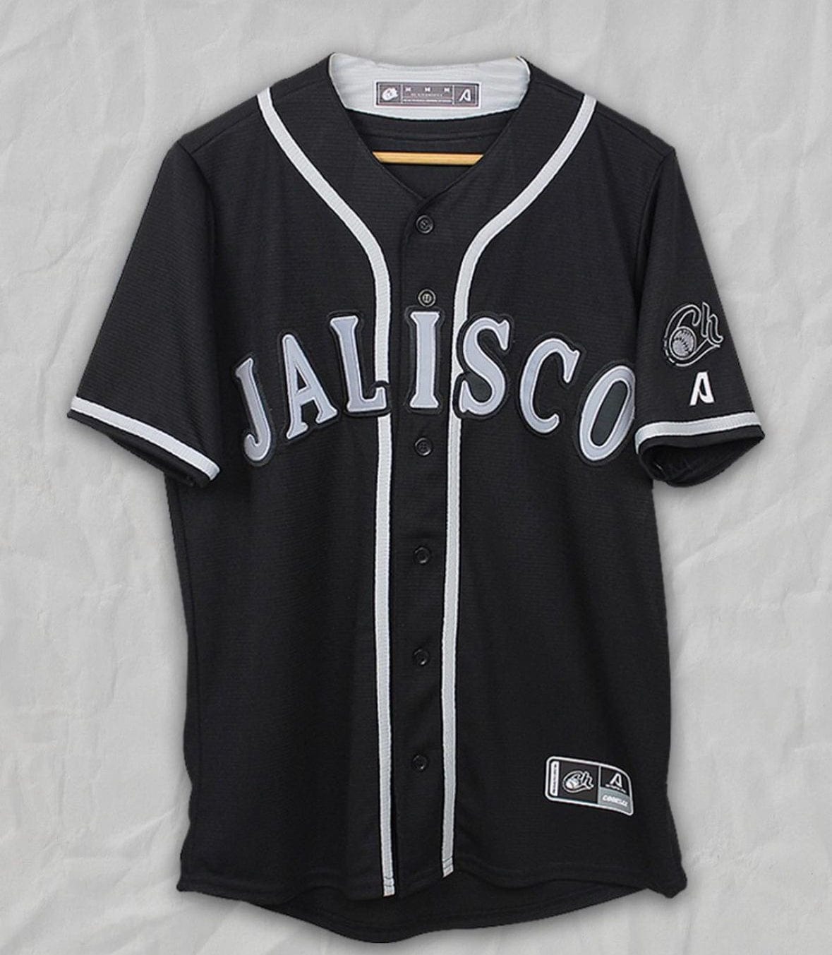 (Black/Grey) Charros De Jalisco - BeisbolMXShop