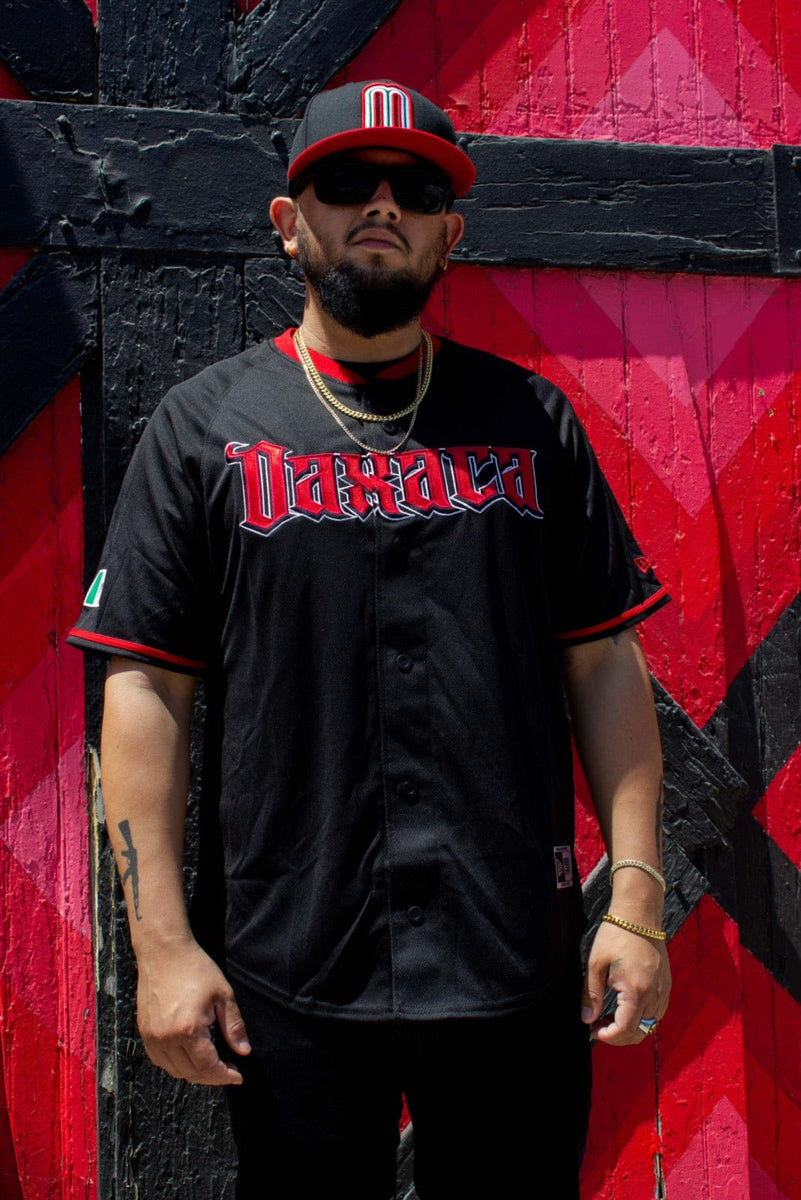 (Black/red) Guerreros de Oaxaca - BeisbolMXShop