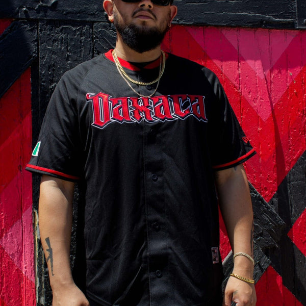 (Black/red) Guerreros de Oaxaca - BeisbolMXShop
