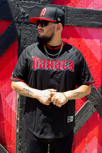 (Black/red) Guerreros de Oaxaca - BeisbolMXShop