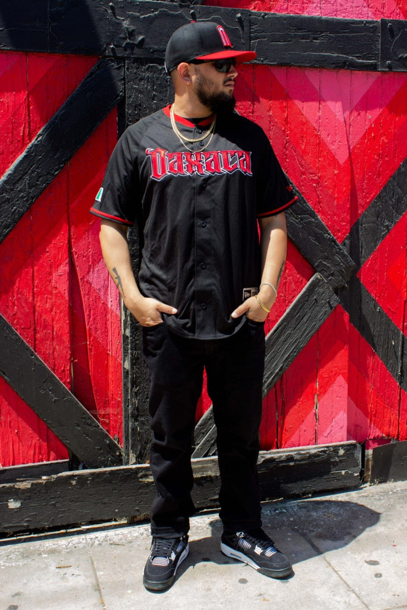 (Black/red) Guerreros de Oaxaca - BeisbolMXShop