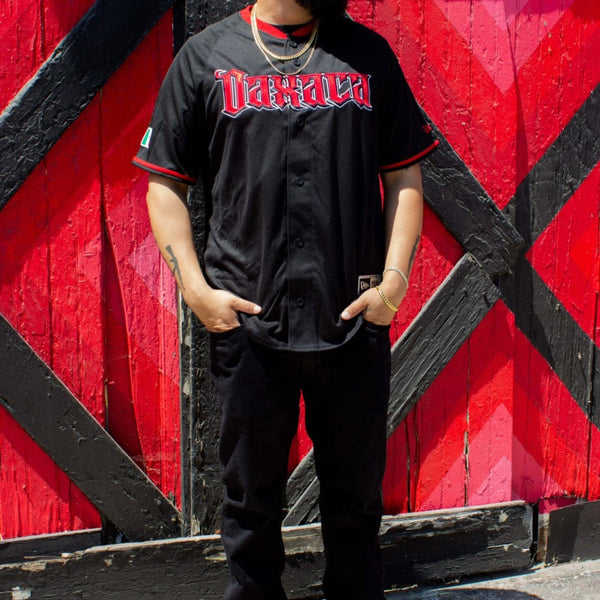 (Black/red) Guerreros de Oaxaca - BeisbolMXShop