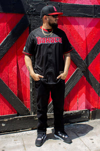 (Black/red) Guerreros de Oaxaca - BeisbolMXShop
