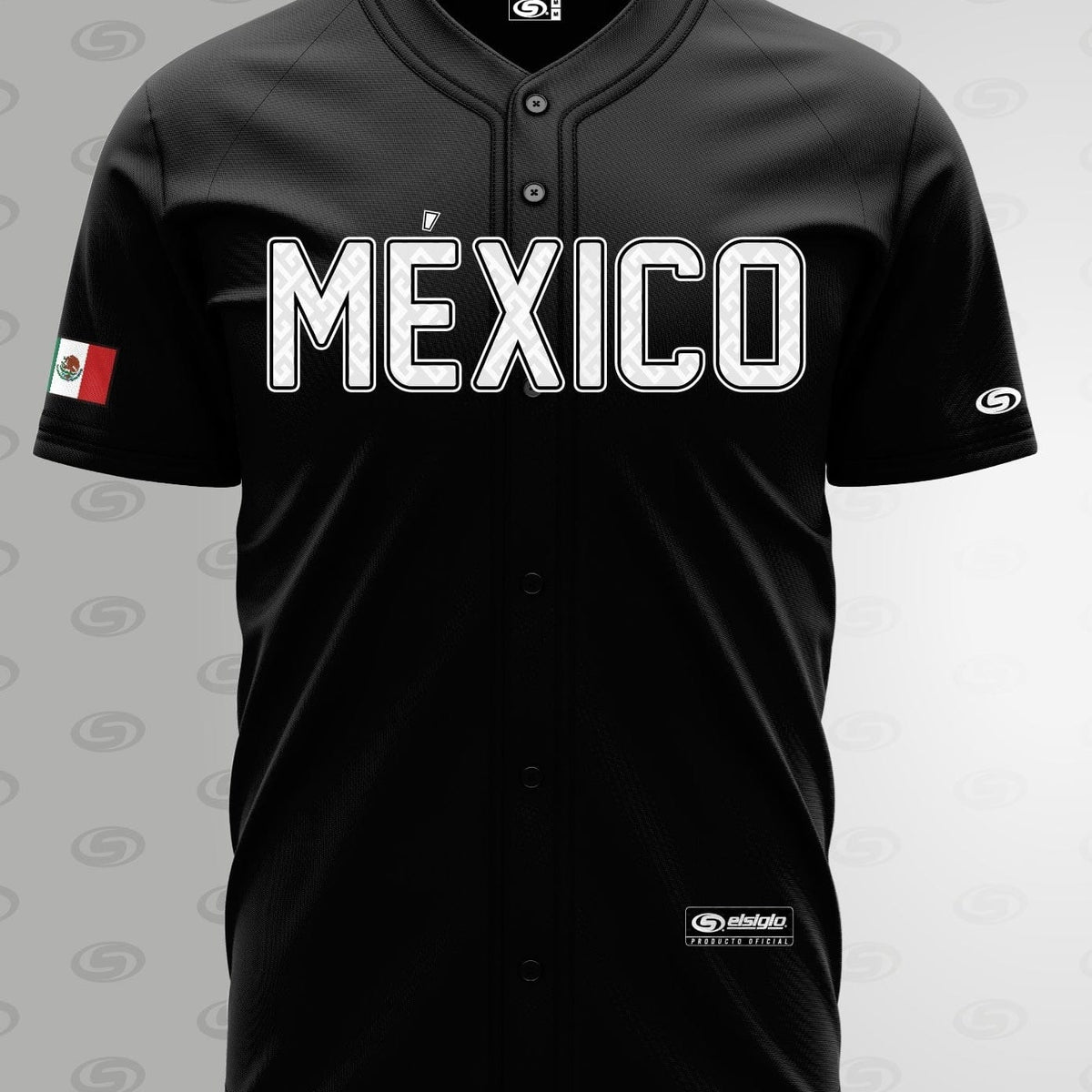 Black/White MEXICO Jersey - BeisbolMXShop