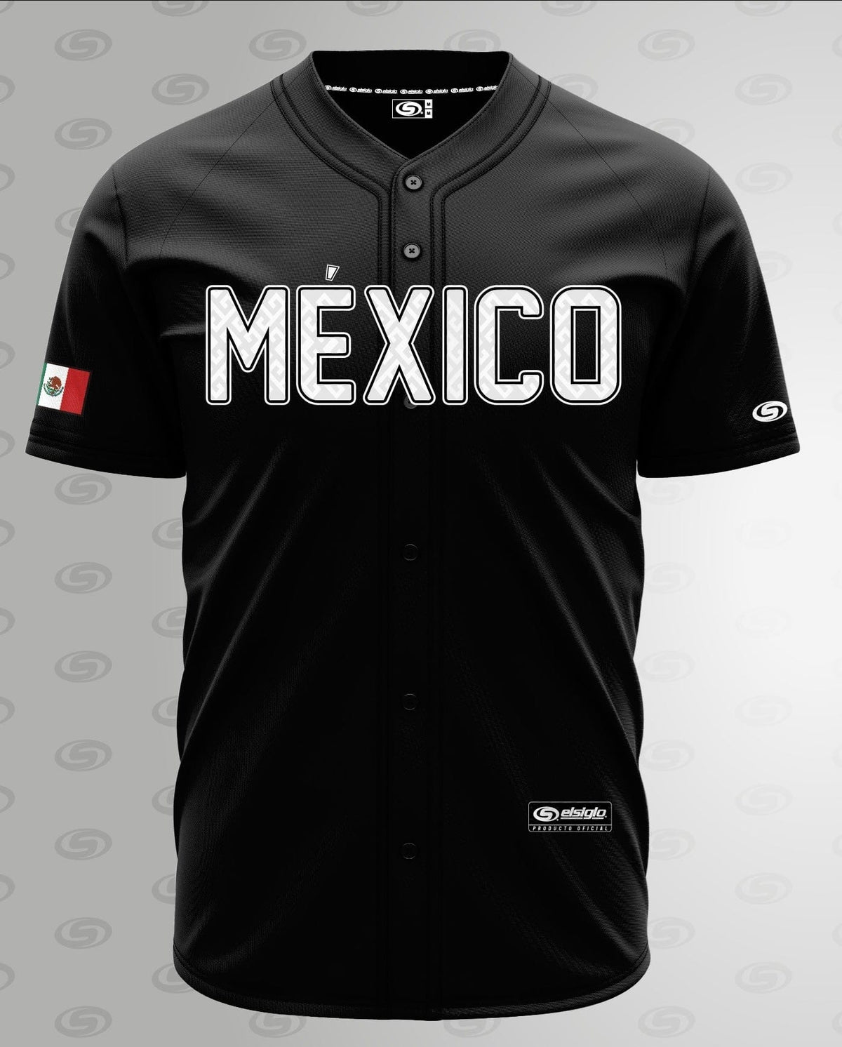 Black/White MEXICO Jersey - BeisbolMXShop
