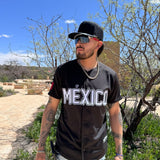 Black/White MEXICO Jersey - BeisbolMXShop