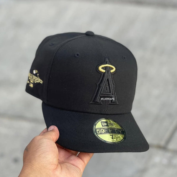 BLK/GOLD Angels - BeisbolMXShop