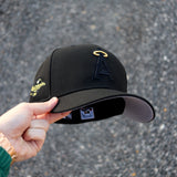 BLK/GOLD Angels - BeisbolMXShop