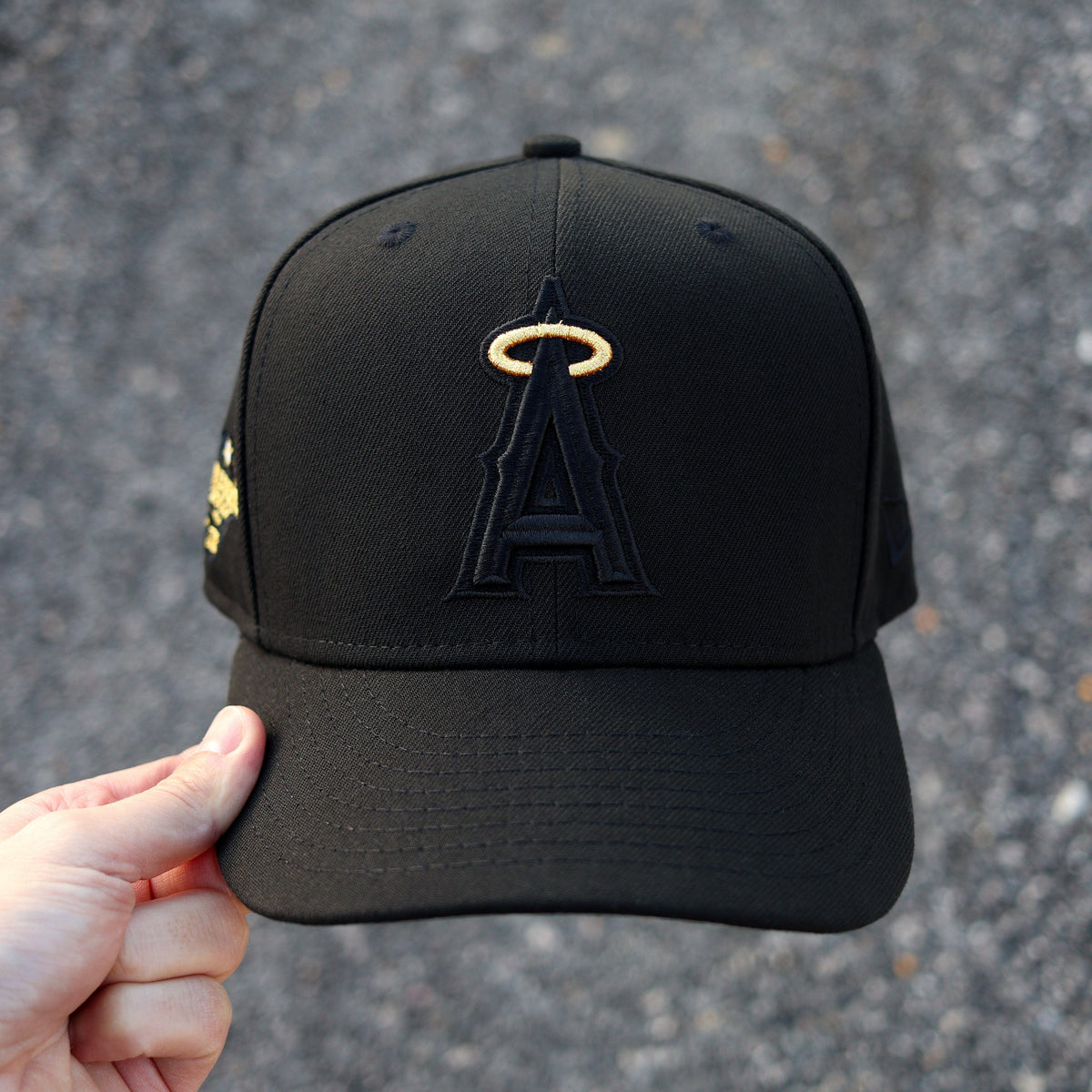 BLK/GOLD Angels - BeisbolMXShop